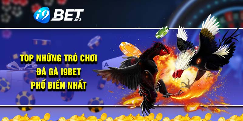 Top những trò chơi đá gà i9bet phổ biến nhất